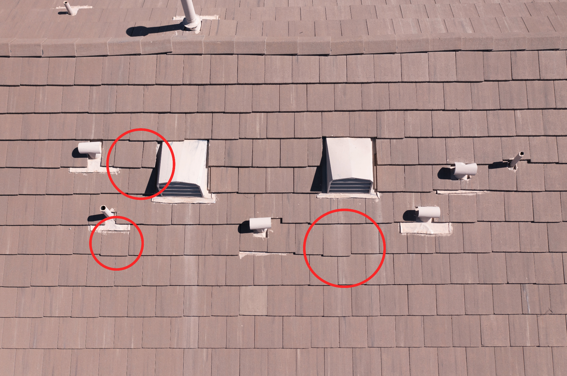 Aerial Drone Roof Inspection